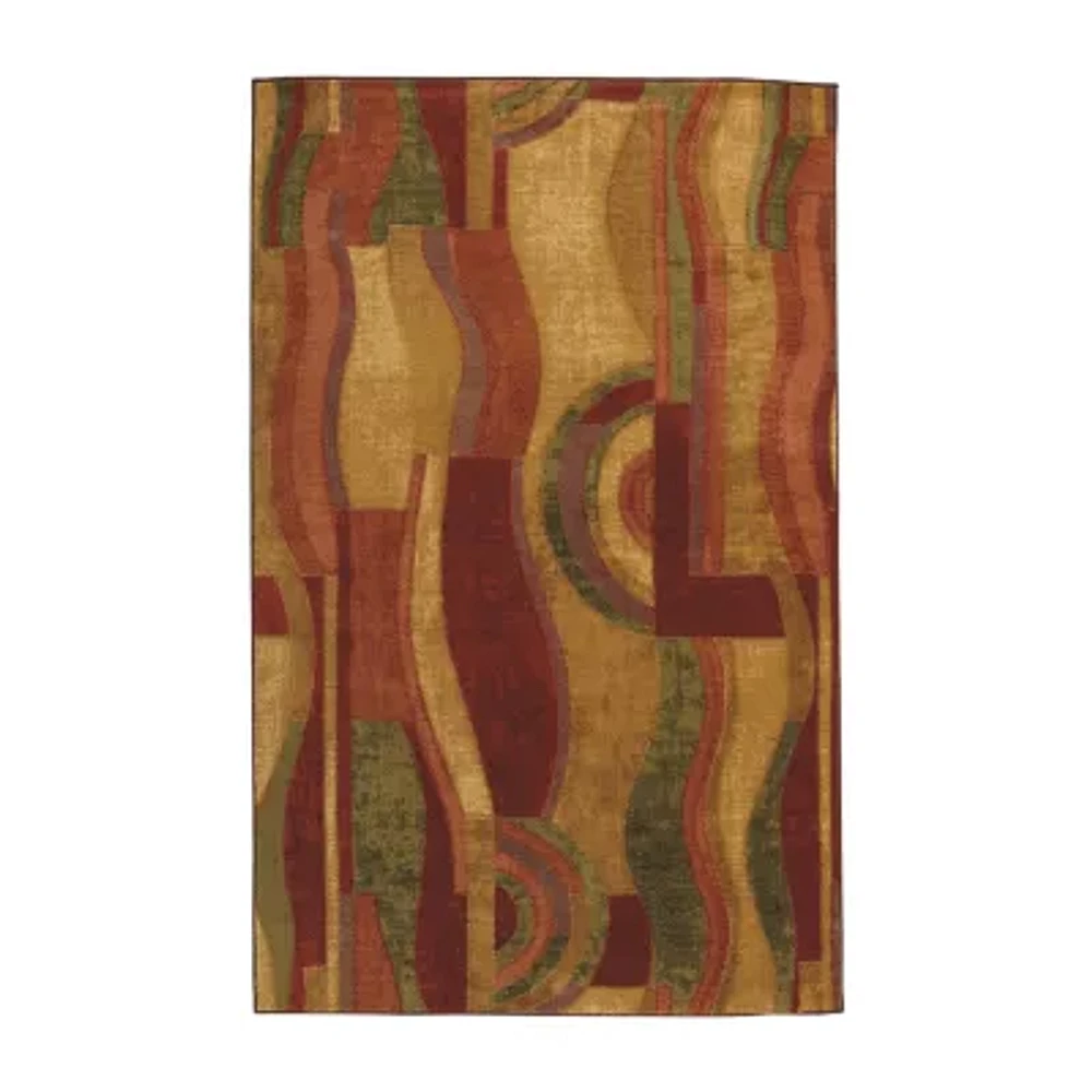 Mohawk Home Picasso Contemporary Washable Indoor Rectangular Runner