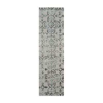 Safavieh Dip Dye Collection Danny Floral Runner Rug