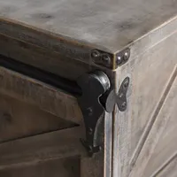Presley Wooden 2 Door and Drawer Accent Cabinet