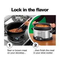 Hamilton Beach® 6 Quart Stovetop Sear And Cook Slow Cooker