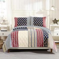 Modern Heirloom Americana 3-pc. Reversible Quilt Set