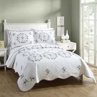 Modern Heirloom Gwen 3-pc. Reversible Quilt Set