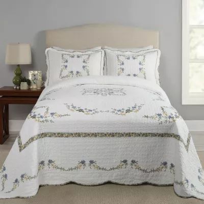 Modern Heirloom Heather Bedspread