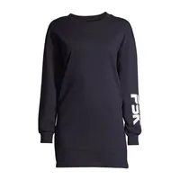 PSK Collective Long Sleeve Logo T-Shirt Dress