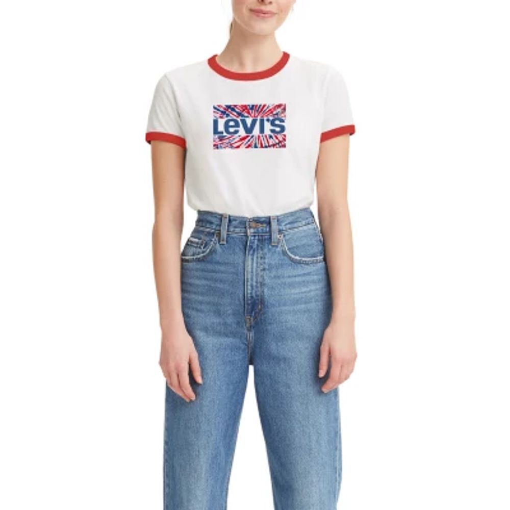 Levi's Womens Round Neck Short Sleeve T-Shirt | Alexandria Mall