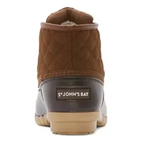 St. John's Bay Womens Denton Flat Heel Rain Boots