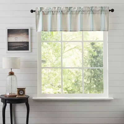 Vhc Brands Grain Sack Rod Pocket Tailored Valances