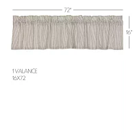 Vhc Brands Hatteras Rod Pocket Tailored Valance