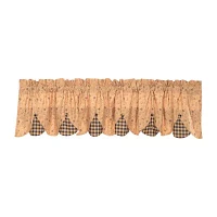 Vhc Brands Maisie Rod Pocket Scallop Valance