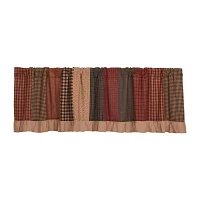 Vhc Brands Maisie Patchwork Rod Pocket Tailored Valance