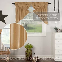 Vhc Brands Simple Life Prairie Swag Rod Pocket Tailored Valance