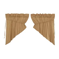 Vhc Brands Simple Life Prairie Swag Rod Pocket Tailored Valance