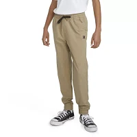 Hurley Big Boys Dri-Fit Pull-On Cuffed Knit Jogger Pant