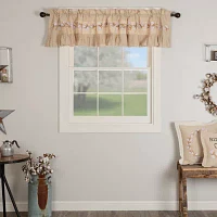 Vhc Brands Ashmont Cotton Bol Rod Pocket Tailored Valance