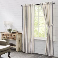 Vhc Brands Grace Rod Pocket Light-Filtering Set of 2 Curtain Panel
