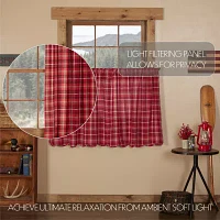 Vhc Brands Braxton 2-pc. Rod Pocket Window Tier