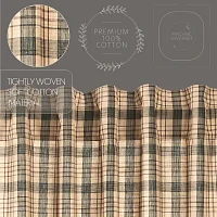 Vhc Brands Cider Mill Rod Pocket Light-Filtering Set of 2 Curtain Panel