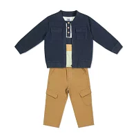 Little Lad Baby Boys 3-pc. Pant Set