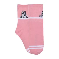 Little & Big Girls 6 Pair Bluey Crew Socks