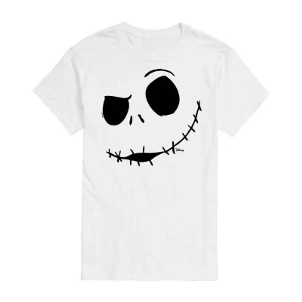 Mens Short Sleeve Nightmare Before Christmas Graphic T-Shirt