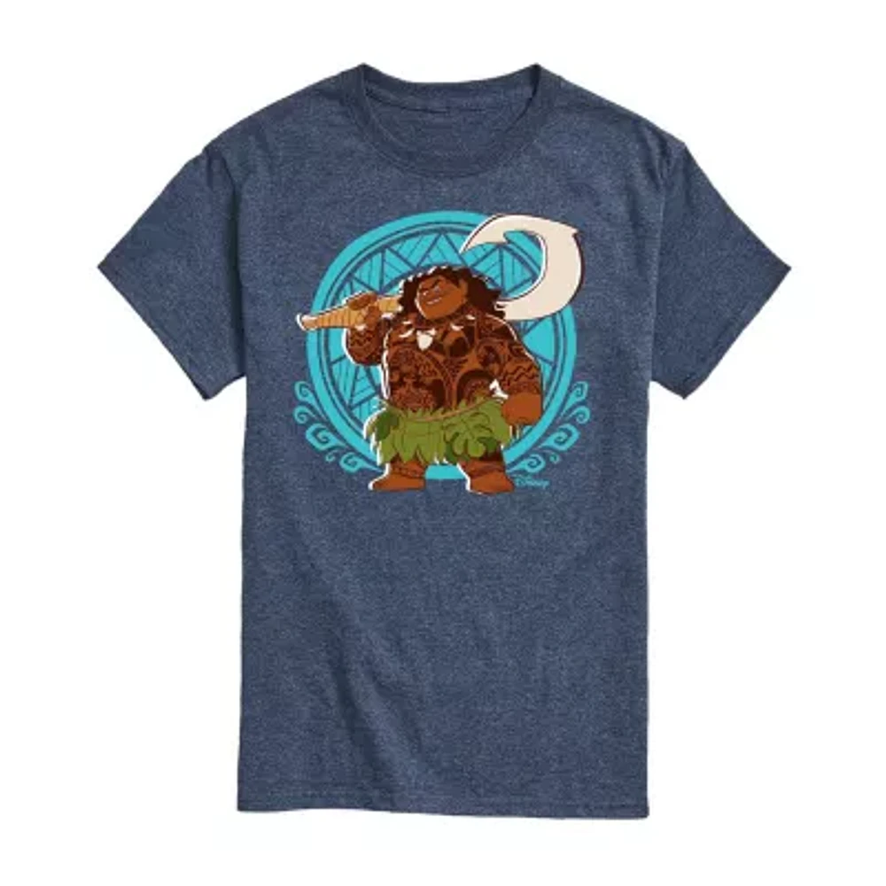 Mens Short Sleeve Moana Graphic T-Shirt