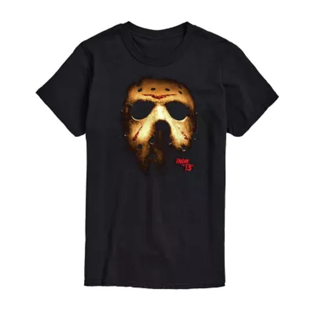 Mens Short Sleeve Friday The 13th Graphic T-Shirt