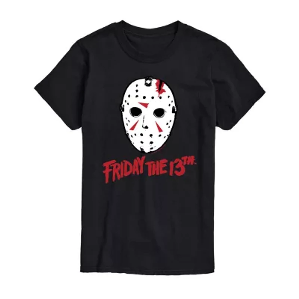 Mens Short Sleeve Friday The 13th Graphic T-Shirt