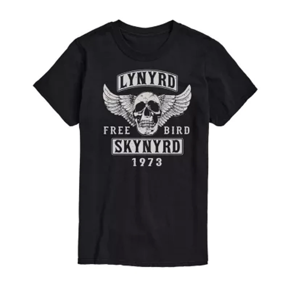 Mens Short Sleeve Lynyrd Skynyrd Graphic T-Shirt
