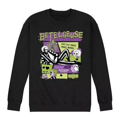 Mens Long Sleeve Beetlejuice Sweatshirt