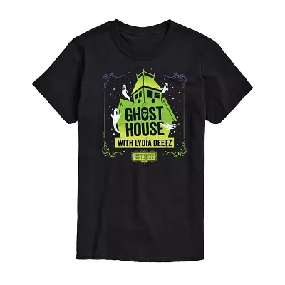 Mens Short Sleeve Beetlejuice Graphic T-Shirt