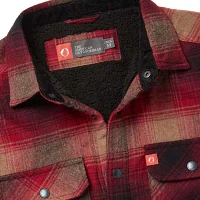 American Outdoorsman Flannel Mens Heavyweight Shirt Jacket