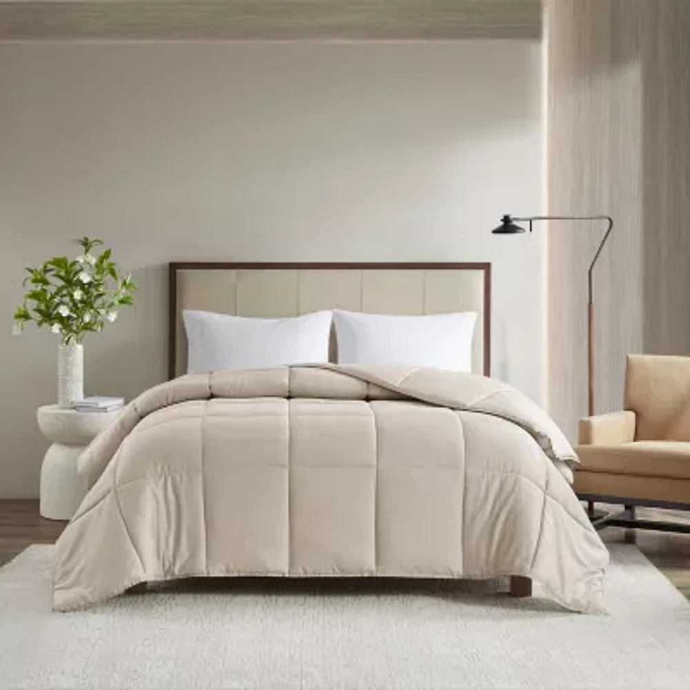 Madison Park Wingate 300 Thread Count Cotton Percale Luxury Down Alternative Comforter