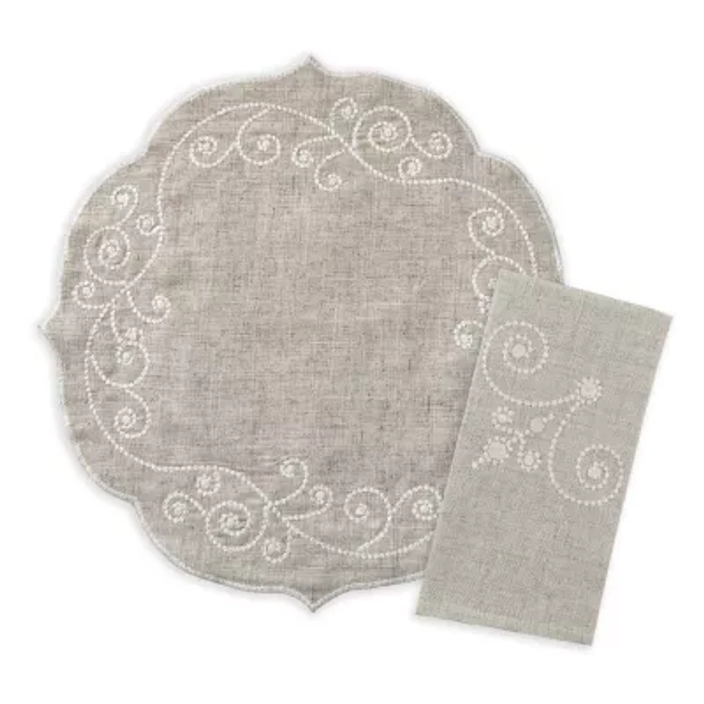 Lenox  French Perle Linen 4-pc. Placemats