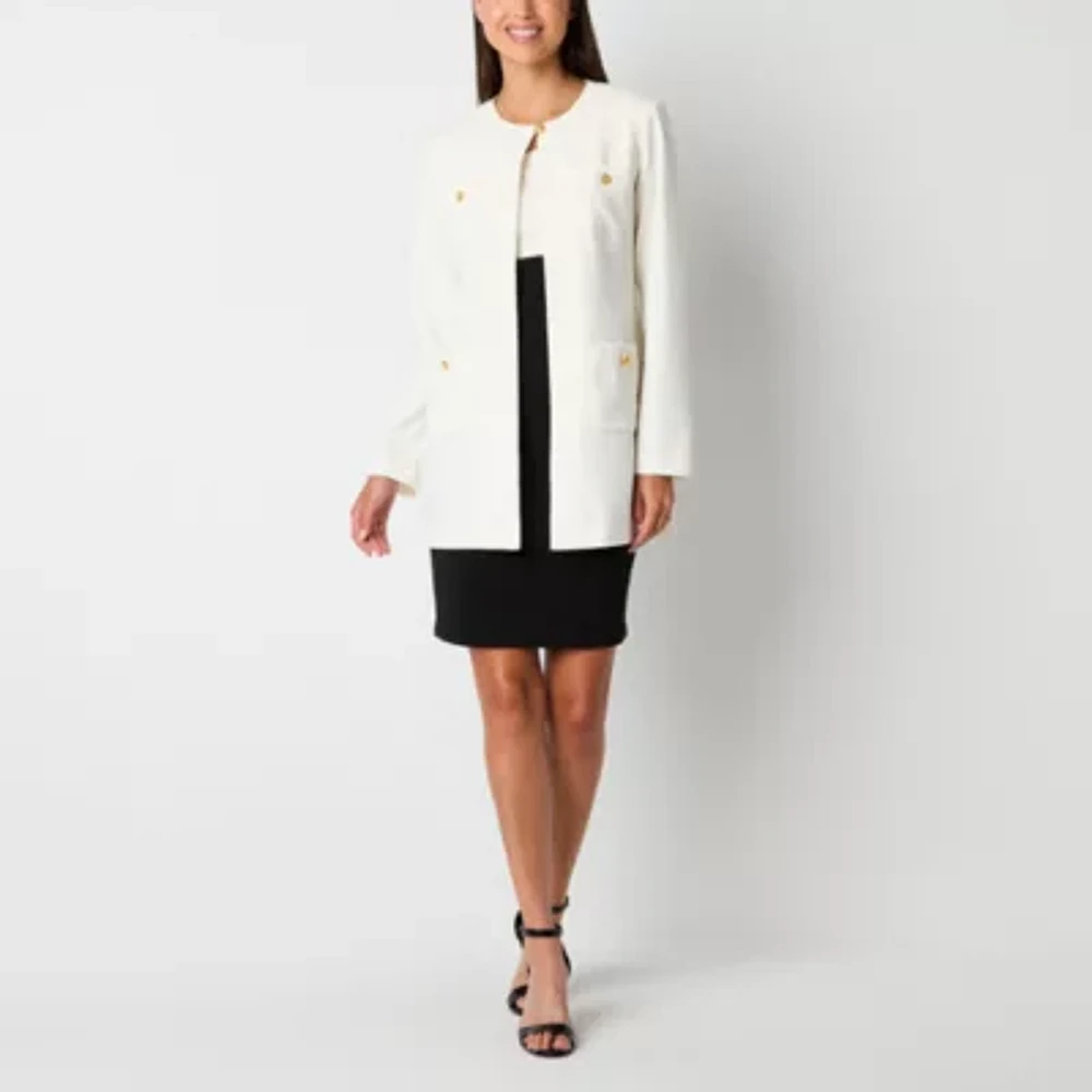 Danny & Nicole Womens Jacket Dress