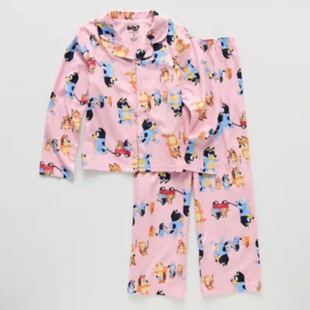 Little & Big Girls 2-pc. Bluey Pajama Set