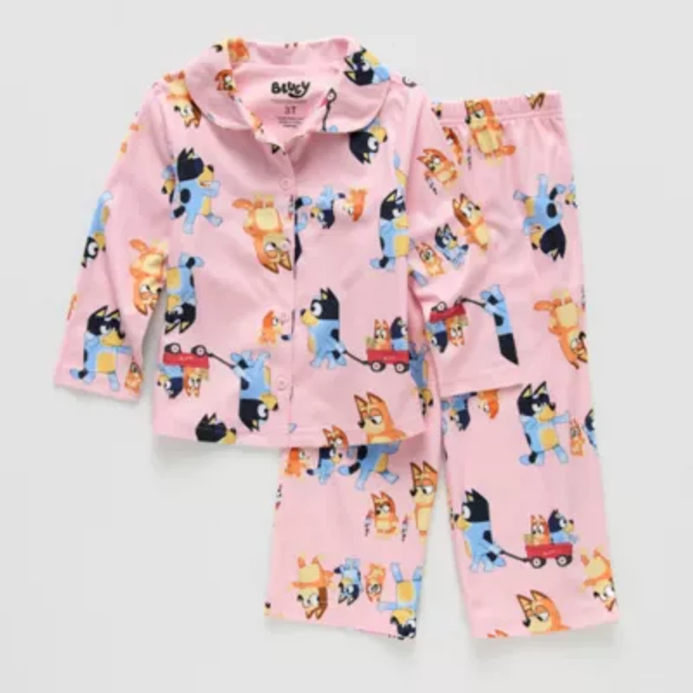 Toddler Girls 2-pc. Bluey Pajama Set