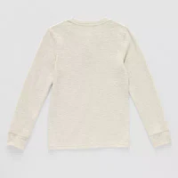 Thereabouts Little & Big Boys Henley Neck Long Sleeve Thermal Top