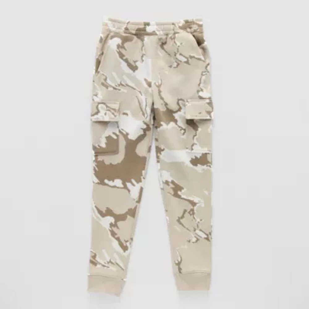 Xersion Little & Big Boys Mid Rise Cuffed Cargo Pant