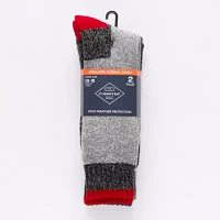 St. John's Bay Thermal Mens 2 Pair Big and Tall Boot Socks