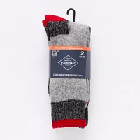 St. John's Bay Thermal Mens 2 Pair Boot Socks