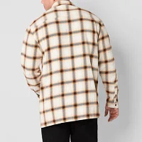 mutual weave Mens Big and Tall Midweight Shirt Jacket