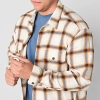 mutual weave Mens Big and Tall Midweight Shirt Jacket