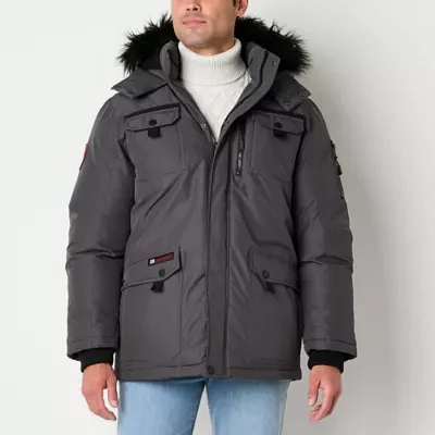 Canada Weather Gear Mens Water Resistant Heavyweight Parka