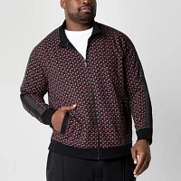 Shaquille O'Neal XLG Mens Fleece Big and Tall Track Jacket