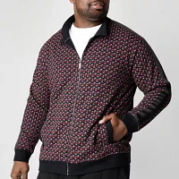 Shaquille O'Neal XLG Mens Fleece Big and Tall Track Jacket