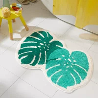 Town And Country Monstera Bath Mat