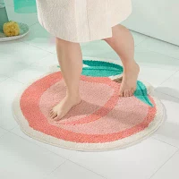 Town And Country Peach Bath Mat