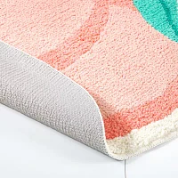 Town And Country Peach Bath Rug