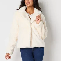 Bold Elements Faux Fur Midweight Womens Coat