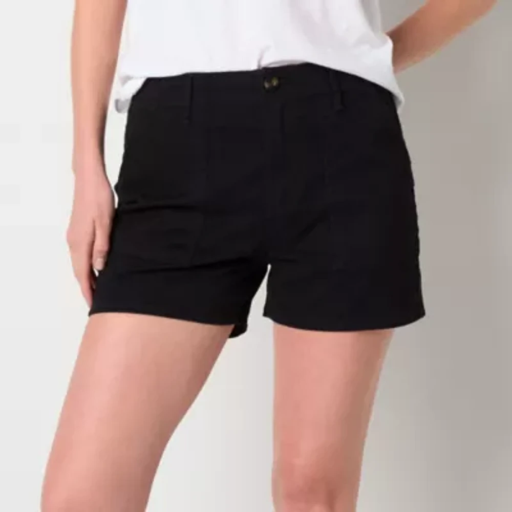 a.n.a Womens Highest Rise Chino Short